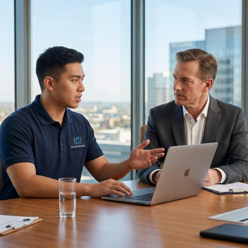 Meeting with Marketing Agency Executive