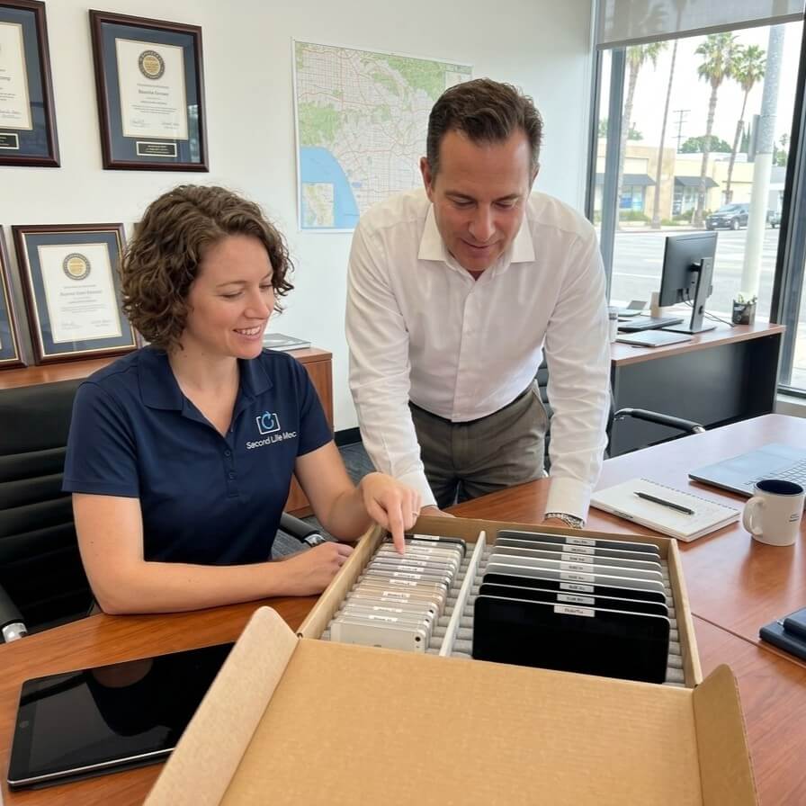 Meeting in Real Estate Office