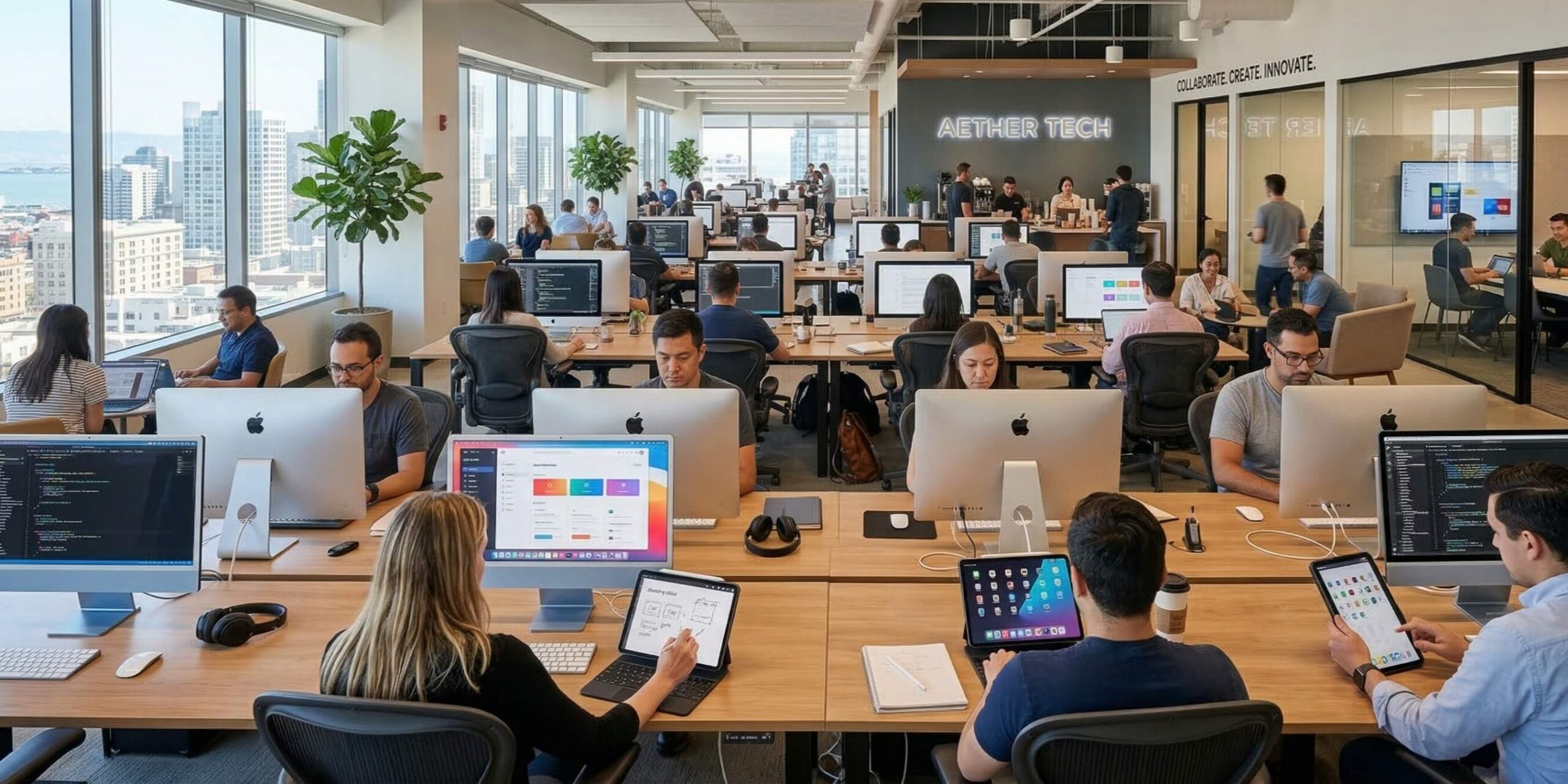 Technology & Software Company Hero Image